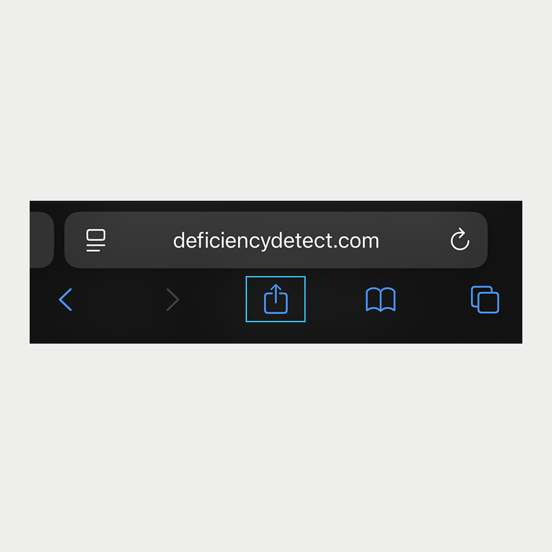 Safari Share Button