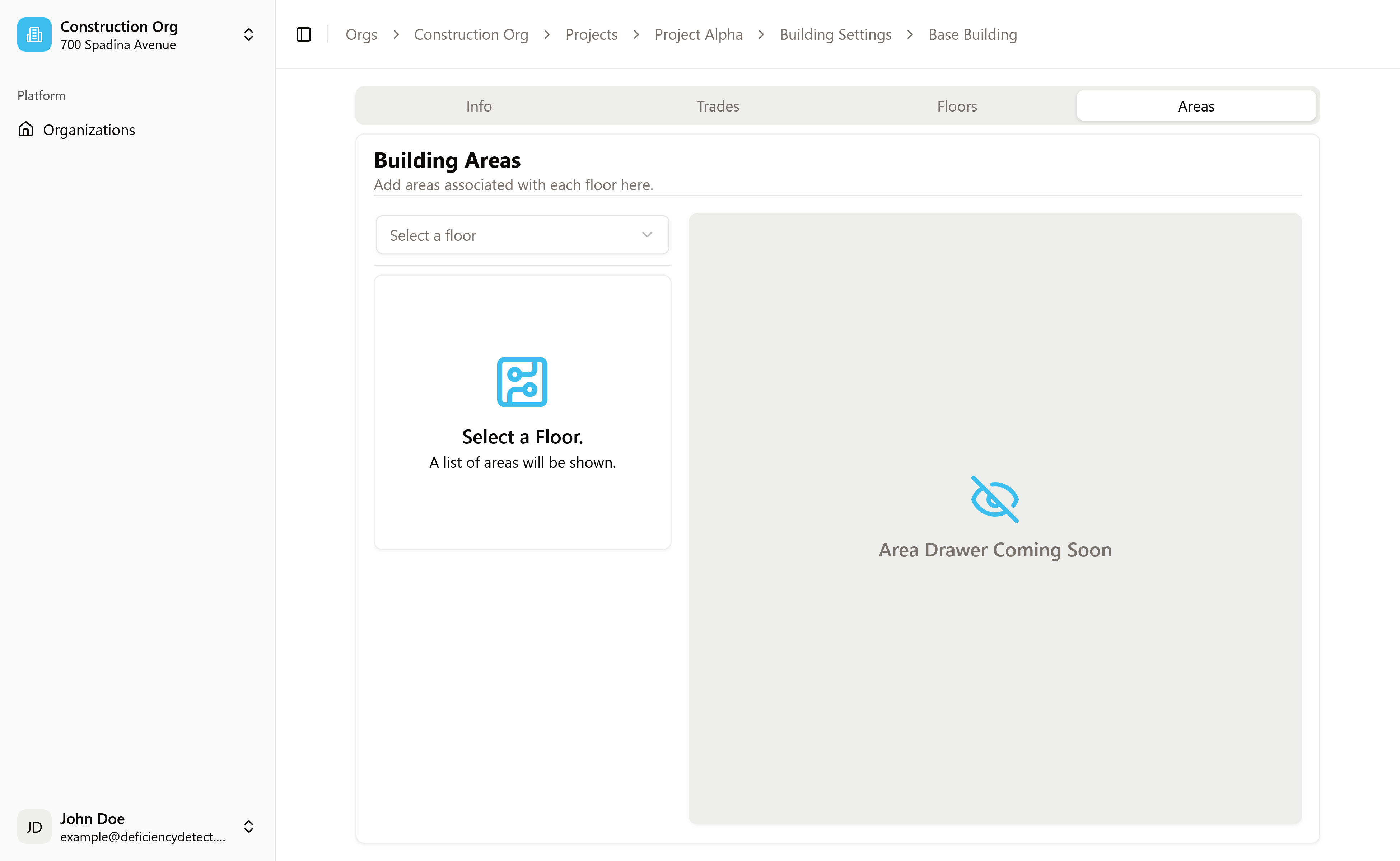 Select a Floor Dropdown